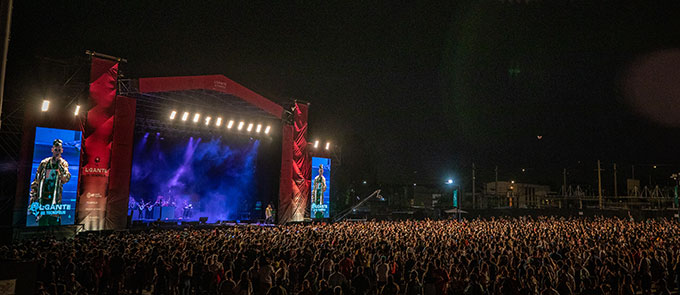 45mil personas en el show de L-Gante en Tecnópolis 2022